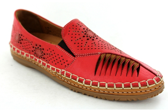 Madory mocassins pinos rouge