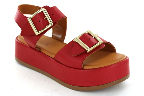 K.mary sandales nu pieds gana rouge5714401_1