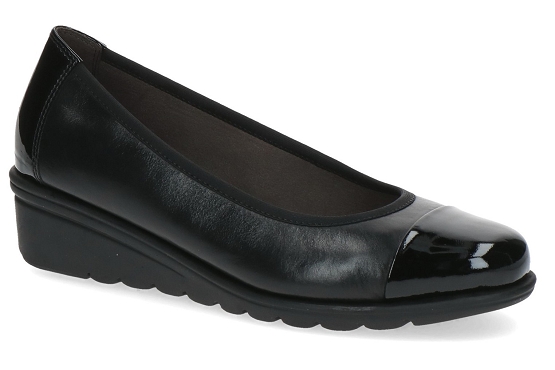 Caprice ballerines 22100.41.019 cuir noir5714801_1