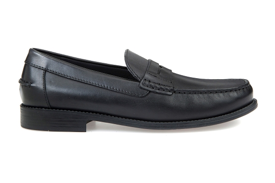 Geox mocassins u641zb cuir noir5719601_2