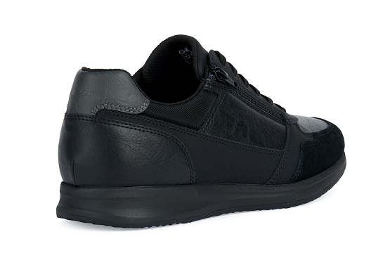 Geox baskets sneakers u35h5a cuir noir5720601_4