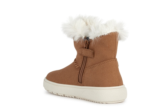 Geox bottes et bottines j36hud cuir camel5720801_3