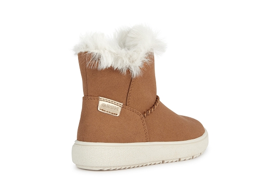 Geox bottes et bottines j36hud cuir camel5720801_4