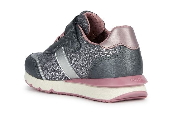 Geox baskets sneakers j26gzb cuir rose5720901_3