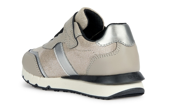 Geox baskets sneakers j26gzb cuir silver5721001_3