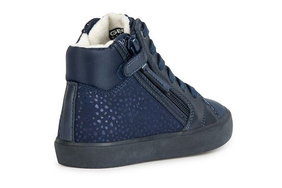 Geox baskets sneakers j364nb cuir navy5721101_4