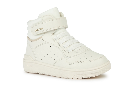 Geox baskets sneakers j36hxa cuir ivoire5721401_1