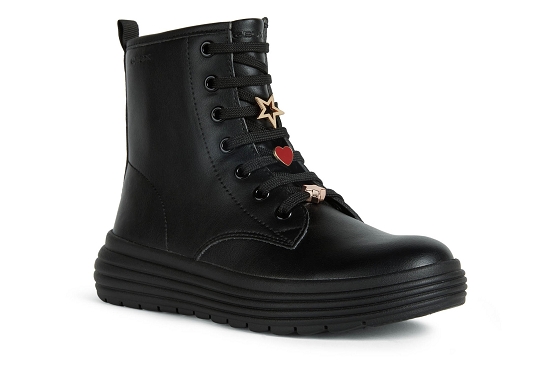 Geox bottes et bottines j26eta cuir noir5721901_1