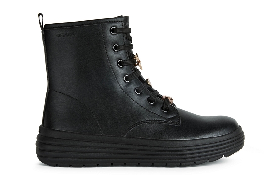 Geox bottes et bottines j26eta cuir noir5721901_2