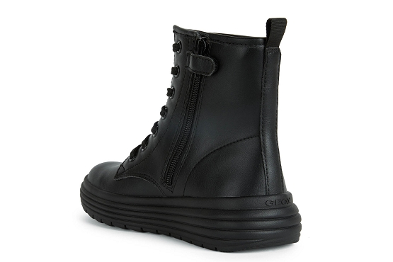 Geox bottes et bottines j26eta cuir noir5721901_3