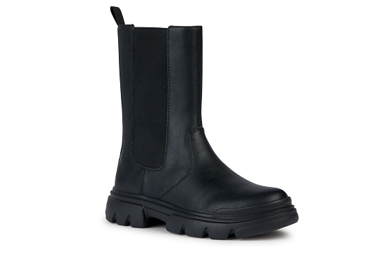 Geox bottes et bottines j36hve cuir noir5722001_1