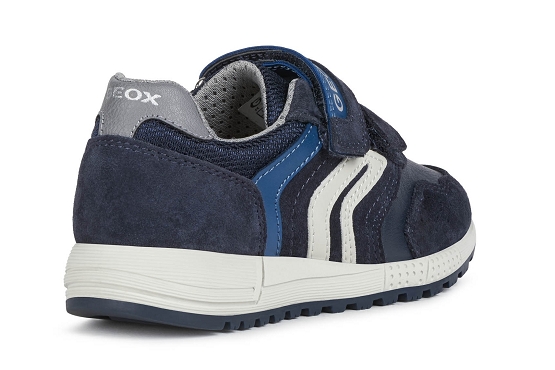 Geox baskets sneakers j049ee cuir navy5722201_4