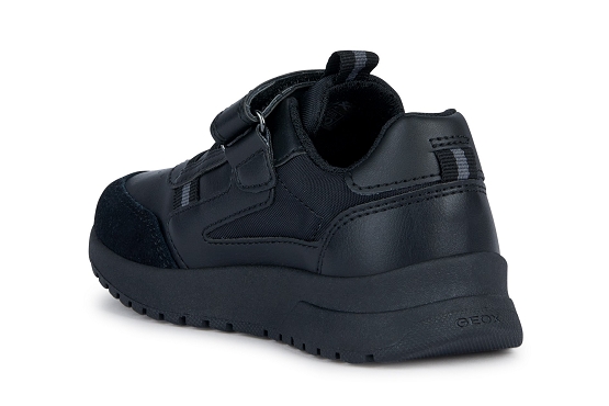 Geox baskets sneakers j36gma cuir noir5722301_3