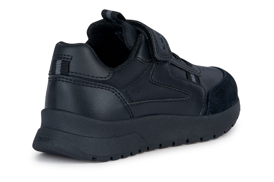 Geox baskets sneakers j36gma cuir noir5722301_4