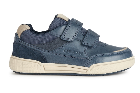 Geox baskets sneakers j16bcc cuir navy5722401_2