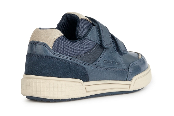 Geox baskets sneakers j16bcc cuir navy5722401_4