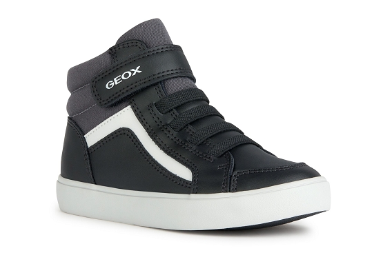 Geox baskets sneakers j365cc cuir noir5722501_1