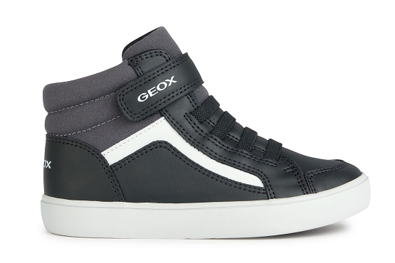 Geox baskets sneakers j365cc cuir noir5722501_2