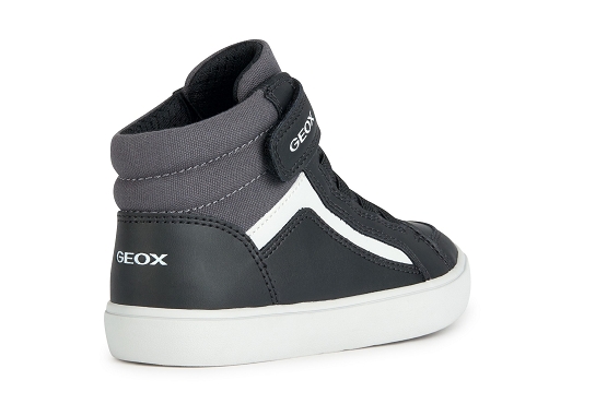 Geox baskets sneakers j365cc cuir noir5722501_4