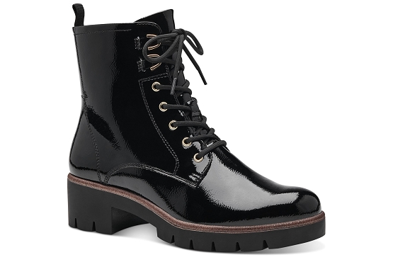 Tamaris boots bottine 25297.41.018 vernis noir5726801_1