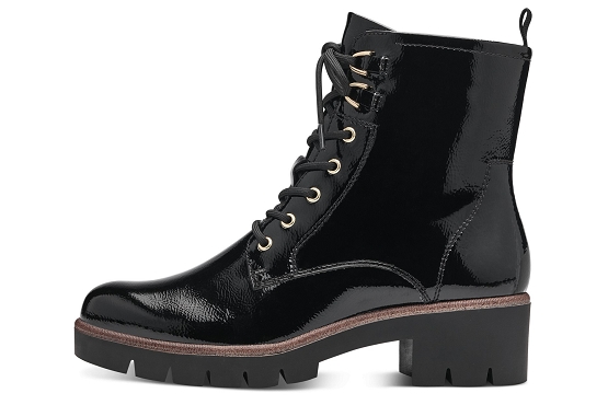 Tamaris boots bottine 25297.41.018 vernis noir5726801_2