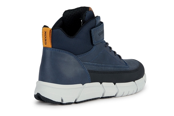 Geox baskets sneakers j369ba cuir navy5728801_4