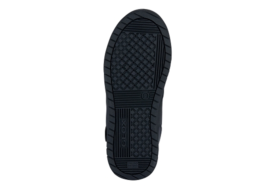 Geox baskets sneakers j367rf cuir noir5729001_5