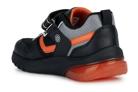 Geox baskets sneakers j36lbc cuir noir5729201_3
