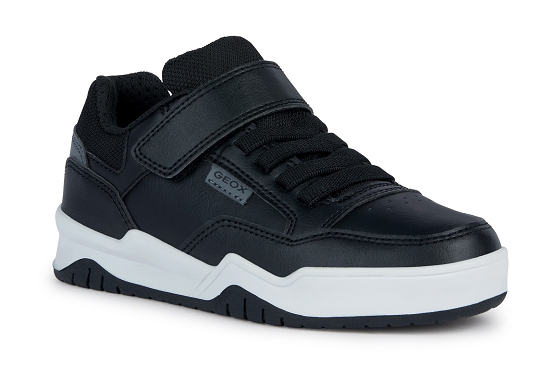 Geox baskets sneakers j367re cuir noir5729301_1