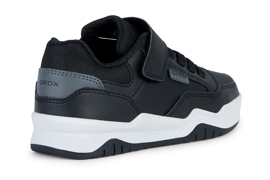 Geox baskets sneakers j367re cuir noir5729301_4