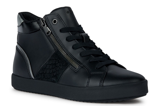 Geox baskets sneakers d366hd cuir noir5731201_1