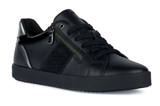 Geox baskets sneakers d366he cuir noir5731301_1