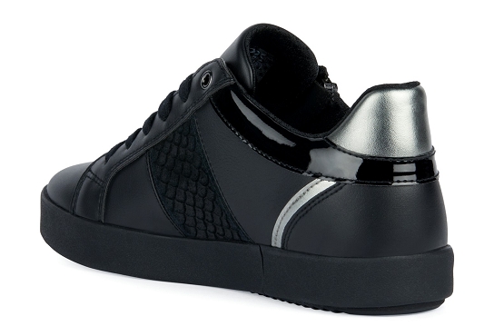 Geox baskets sneakers d366he cuir noir5731301_3