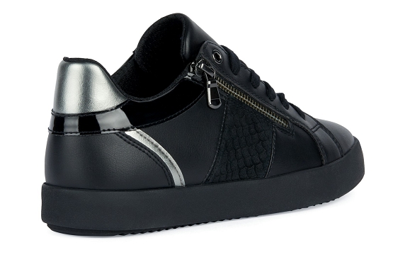 Geox baskets sneakers d366he cuir noir5731301_4
