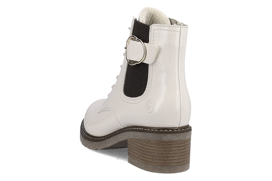 Remonte boots bottine d1a72.80 blanc5731801_3