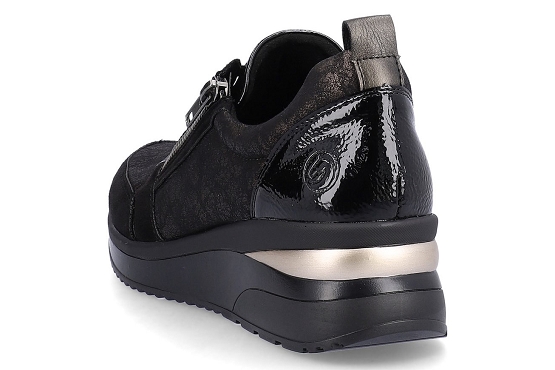 Remonte baskets sneakers d2401.92 noir5731901_2