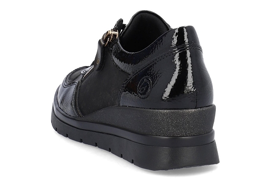 Remonte baskets sneakers r0701.07 noir5732201_3