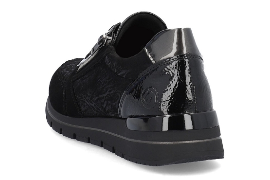 Remonte baskets sneakers r6700.03 cuir noir5732601_3