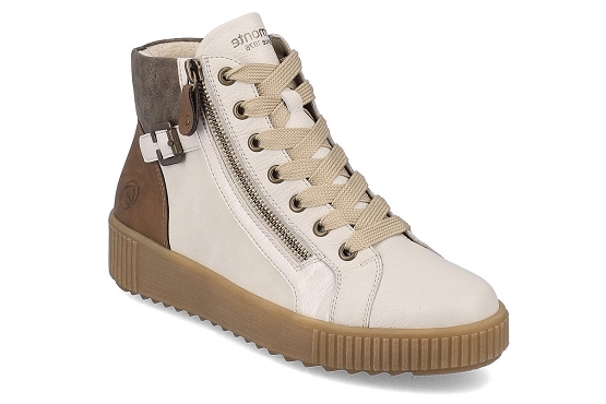 Remonte baskets sneakers r7997.80 cuir blanc5732901_1