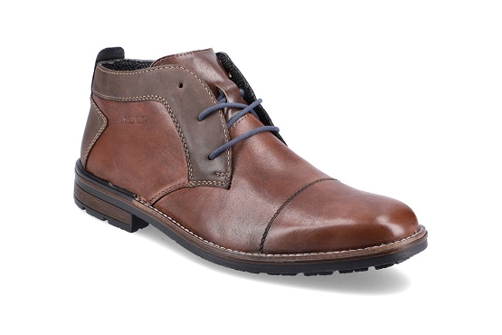 Rieker bottines boots b1320.25 cuir marron