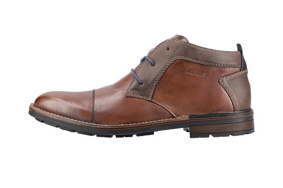 Rieker bottines boots b1320.25 cuir marron5733301_4