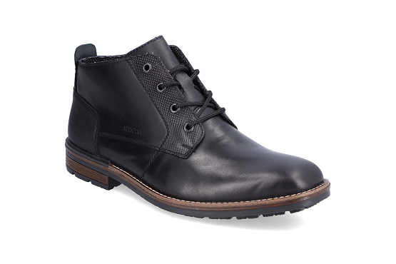 Rieker bottines boots b1322.00 cuir noir