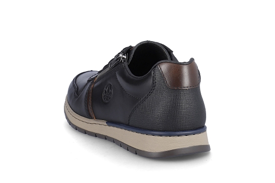 Rieker baskets sneakers b2112.00 cuir noir5733501_3