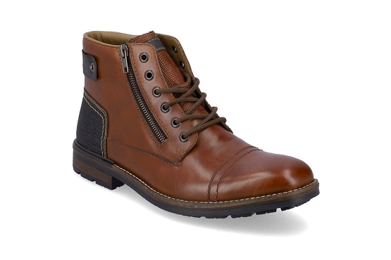 Rieker bottines boots f1340.24 cuir peanut5733701_1