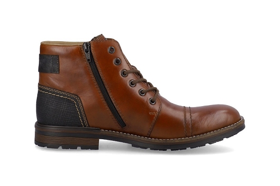 Rieker bottines boots f1340.24 cuir peanut5733701_2