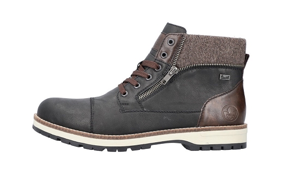 Rieker bottines boots f3941.00 cuir noir5733801_4