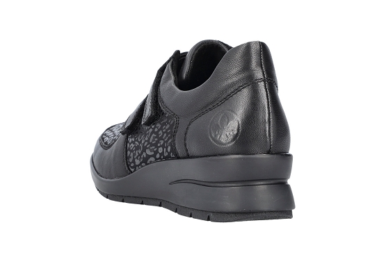 Rieker baskets sneakers l4868.00 cuir noir5734101_3