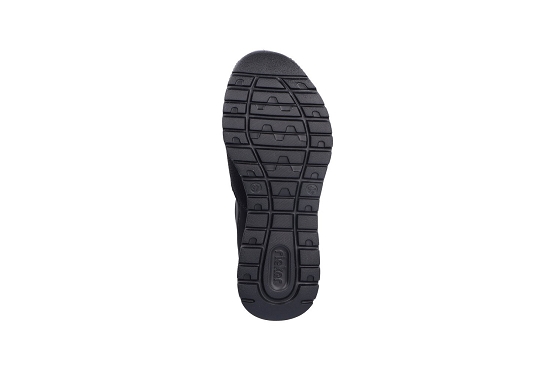 Rieker baskets sneakers m6053.00 cuir noir5734501_5