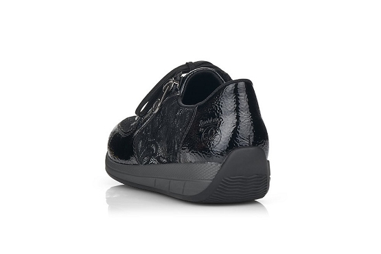 Rieker baskets sneakers n1112.00 cuir noir5735201_3
