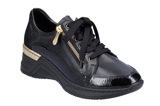 Rieker baskets sneakers n4330.00 cuir noir5735601_1
